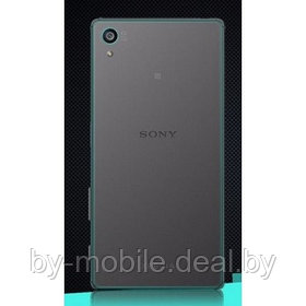 Задняя крышка (стекло) для Sony Xperia Z5 серый
