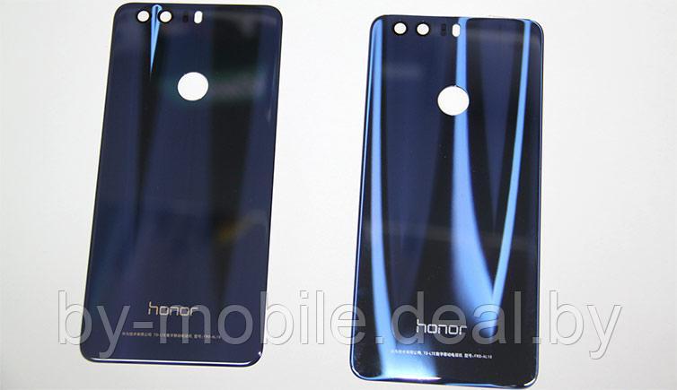 Задняя крышка (стекло) для Huawei Honor 8 чёрная - фото 1 - id-p88429861