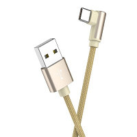 USB кабель Borofone BX26 Type-C для зарядки и синхронизации (золотой) 1 метра