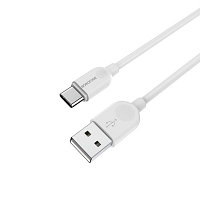 USB кабель Borofone Bx14 Type-C для зарядки и синхронизации (белый) 2 метра