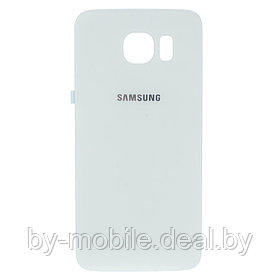 Задняя крышка (стекло) для Samsung Galaxy s6 Edge G925F белая