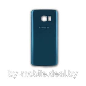 Задняя крышка для Samsung Galaxy S7 Edge синяя