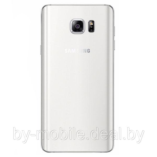Задняя крышка (стекло) для Samsung Galaxy Note 5 (N920) белая - фото 1 - id-p92829469