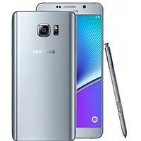 Задняя крышка (стекло) для Samsung Galaxy Note 5 (N920) серебристая