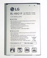 АКБ (Аккумуляторная батарея) для телефона LG BL-46G1F Оригинал