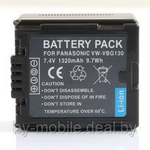 АКБ ((Аккумуляторная батарея) для цифровых фотоаппаратов Panasonic VW-VBG130 (DMW-BLA13E) - фото 1 - id-p92923033