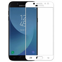 Защитное стекло Samsung Galaxy J5 (2017) SM-J530FM (белый) 5D