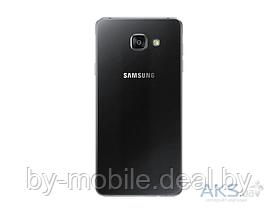 Задняя крышка (стекло) для Samsung Galaxy A7 (2016) A710F чёрная