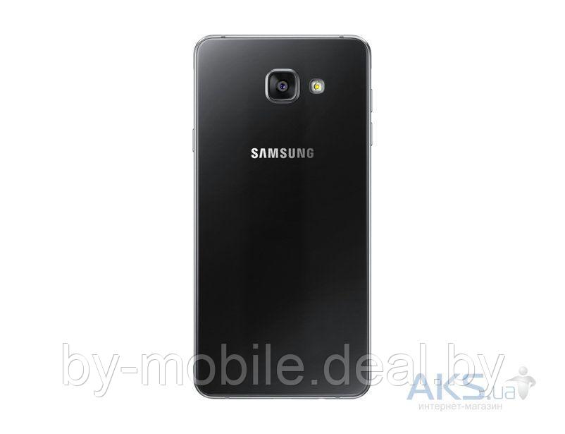 Задняя крышка (стекло) для Samsung Galaxy A7 (2016) A710F чёрная - фото 1 - id-p97164933