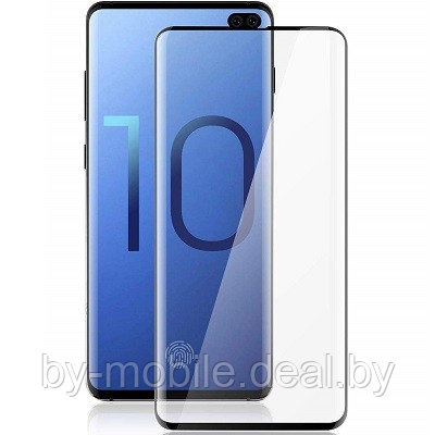 Защитная гидрогелевая пленка Samsung Galaxy S10+ plus (черный) - фото 1 - id-p130287259