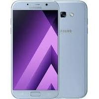 Задняя крышка (стекло) для Samsung Galaxy A3 (2017) A320F голубой