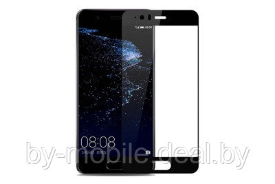 Защитное стекло Huawei p10 (VTR-L29) 5D черный - фото 1 - id-p130462275