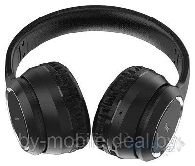 Стерео Bluetooth гарнитура Hoco W28 (черный) - фото 1 - id-p130502080