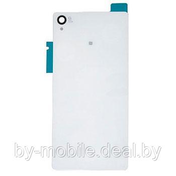 Задняя крышка (стекло) для Sony Xperia Z3 белая - фото 1 - id-p99932337