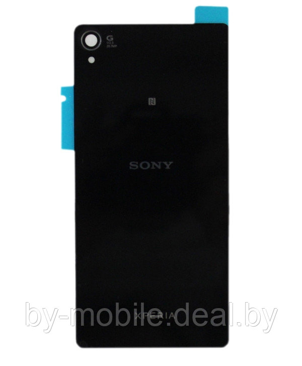 Задняя крышка (стекло) для Sony Xperia Z4,Z3+ черная - фото 1 - id-p100010697