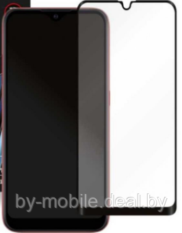 Защитное стекло Samsung Galaxy A01 SM-A015F (черный) 5D