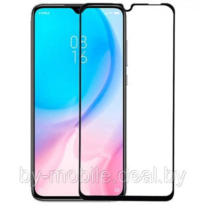 Защитное стекло Xiaomi Mi9 Lite, MiCC9, Mi A3 Lite (черный) 5D - фото 1 - id-p133287839