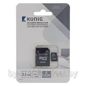 Карта памяти Konig micro-sd (UHS-1) 64GB