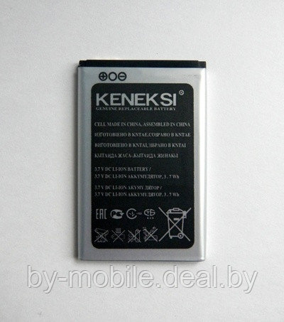 АКБ (Аккумуляторная батарея) для телефона Keneksi T1,T2,T3 (Keneksi 4UA) - фото 1 - id-p100502468