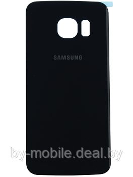 Задняя крышка (стекло) для Samsung Galaxy s6 Edge G925F черная