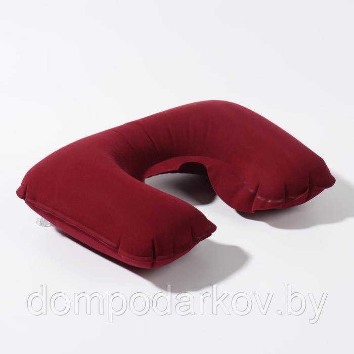 Подушка для шеи дорожная, надувная, 42 × 27 см, цвет МИКС - фото 2 - id-p195800043