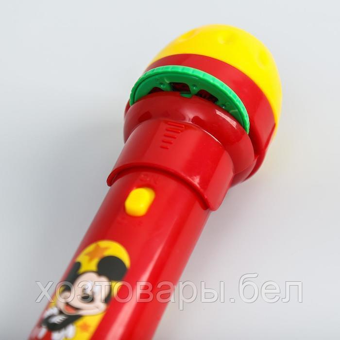 Фонарик-проектор, Микки Маус, цвет красный, свет №SL-01213 - фото 3 - id-p195800229