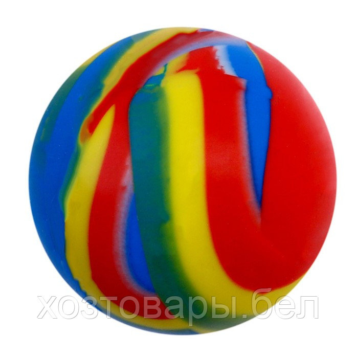 Мяч d-2,4см каучук цвета МИКС