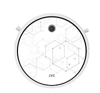 Робот пылесос с голосовым управлением турбощеткой управляемый с телефона JVC JH-VR510 CRYSTAL