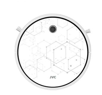 Робот пылесос с голосовым управлением турбощеткой управляемый с телефона JVC JH-VR510 CRYSTAL