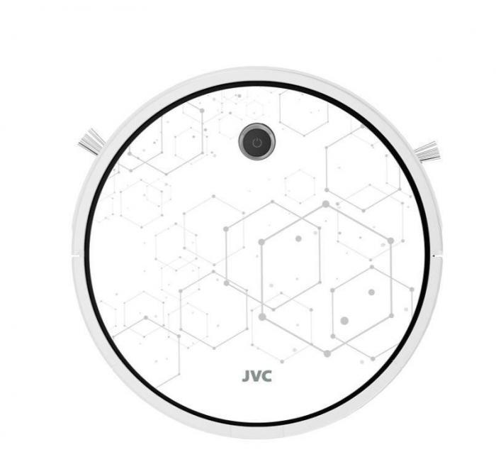 Робот пылесос с голосовым управлением турбощеткой управляемый с телефона JVC JH-VR510 CRYSTAL - фото 1 - id-p195805654