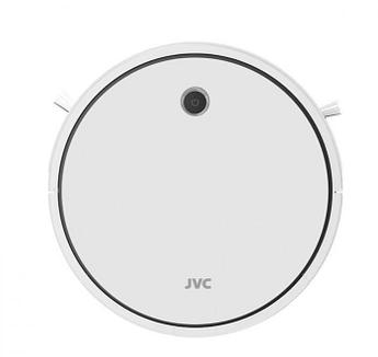 Робот пылесос с голосовым управлением турбощеткой управляемый с телефона JVC JH-VR510 белый