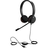 Гарнитура (наушники) Jabra Evolve 20 MS Stereo HSC016 (для офиса, call-центра, Skype). P/N: 4999-823