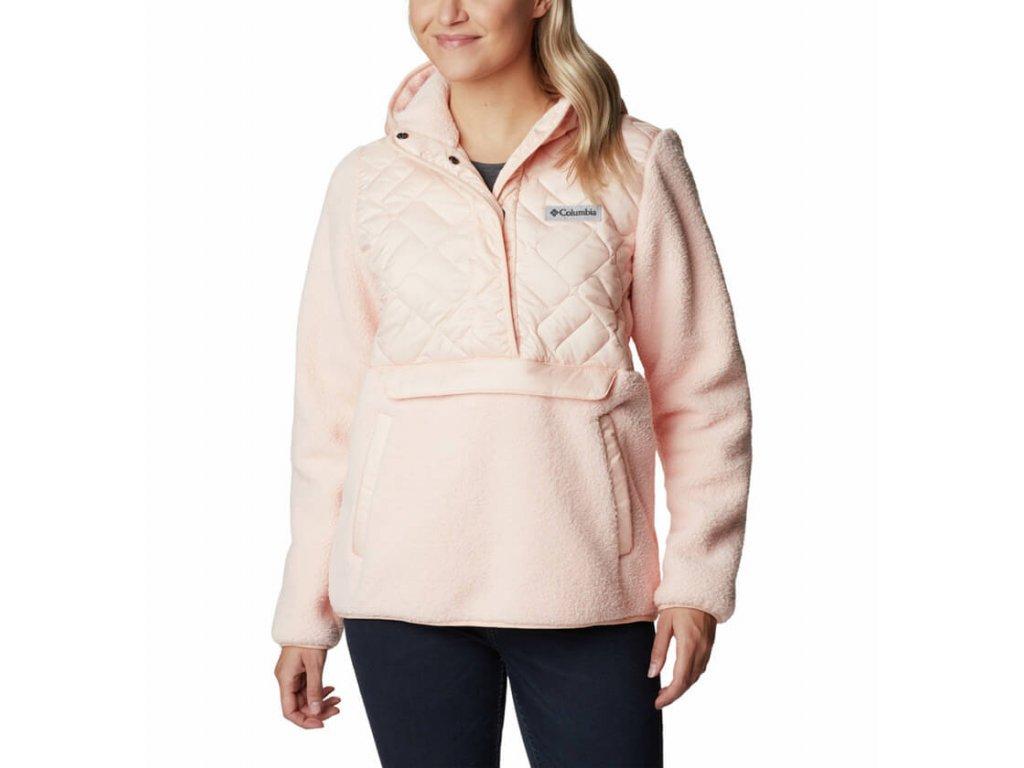 Джемпер женский Columbia Sweet View Fleece Hooded Pullover розовый - фото 1 - id-p195652529