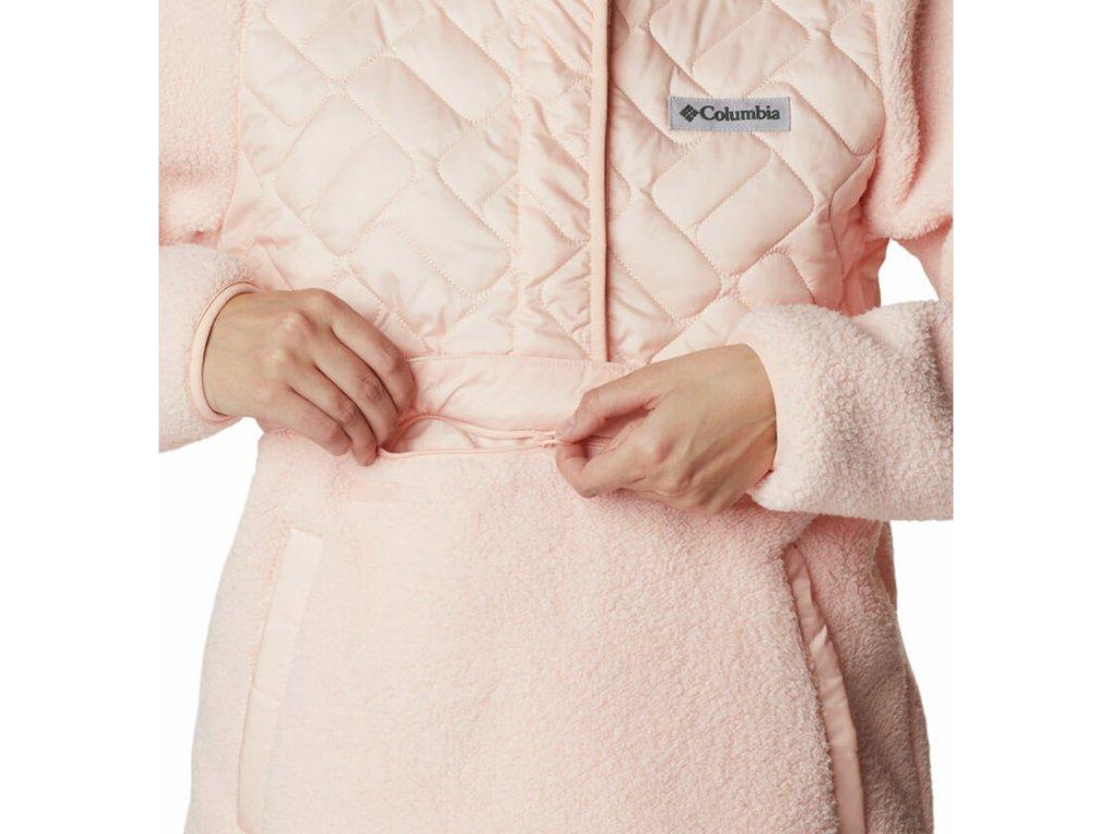 Джемпер женский Columbia Sweet View Fleece Hooded Pullover розовый - фото 5 - id-p195652530