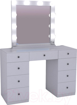 Туалетный столик с зеркалом Мир Мебели SV-03 с подсветкой