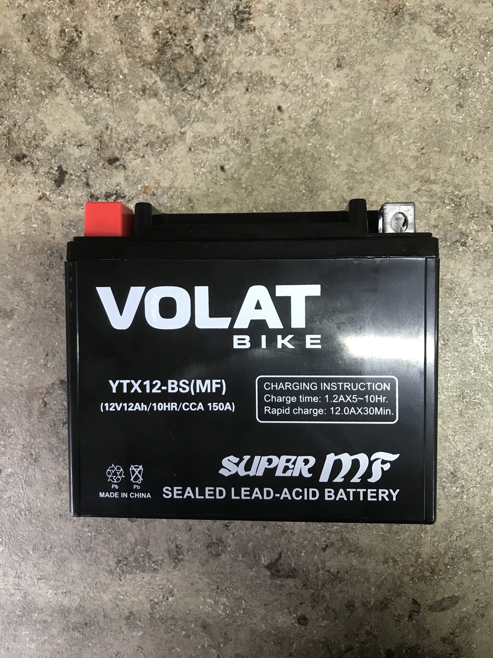 Мото аккумулятор volat ytx14 BS