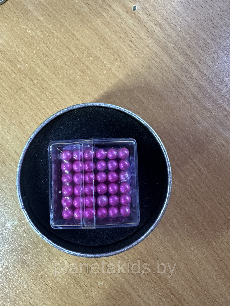 Магнитный куб Неокуб (Neocube) Розовый 5 мм, 216 шариков сфер, - фото 2 - id-p195821527