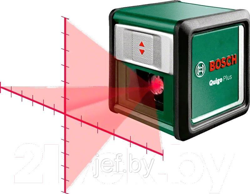 Нивелир лазерный QUIGO PLUS со штативом BOSCH 0603663600