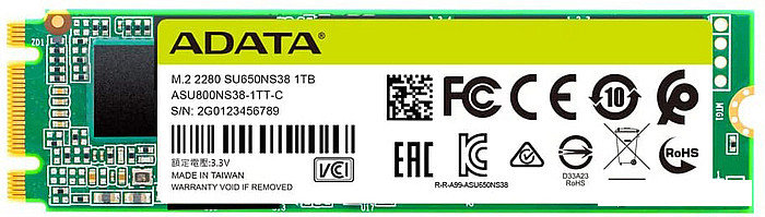 SSD A-Data Ultimate SU650 1TB ASU650NS38-1TT-C, фото 2