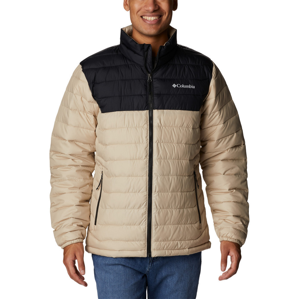 Куртка утепленная мужская Columbia Powder Lite Jacket бежевый - фото 1 - id-p194522914