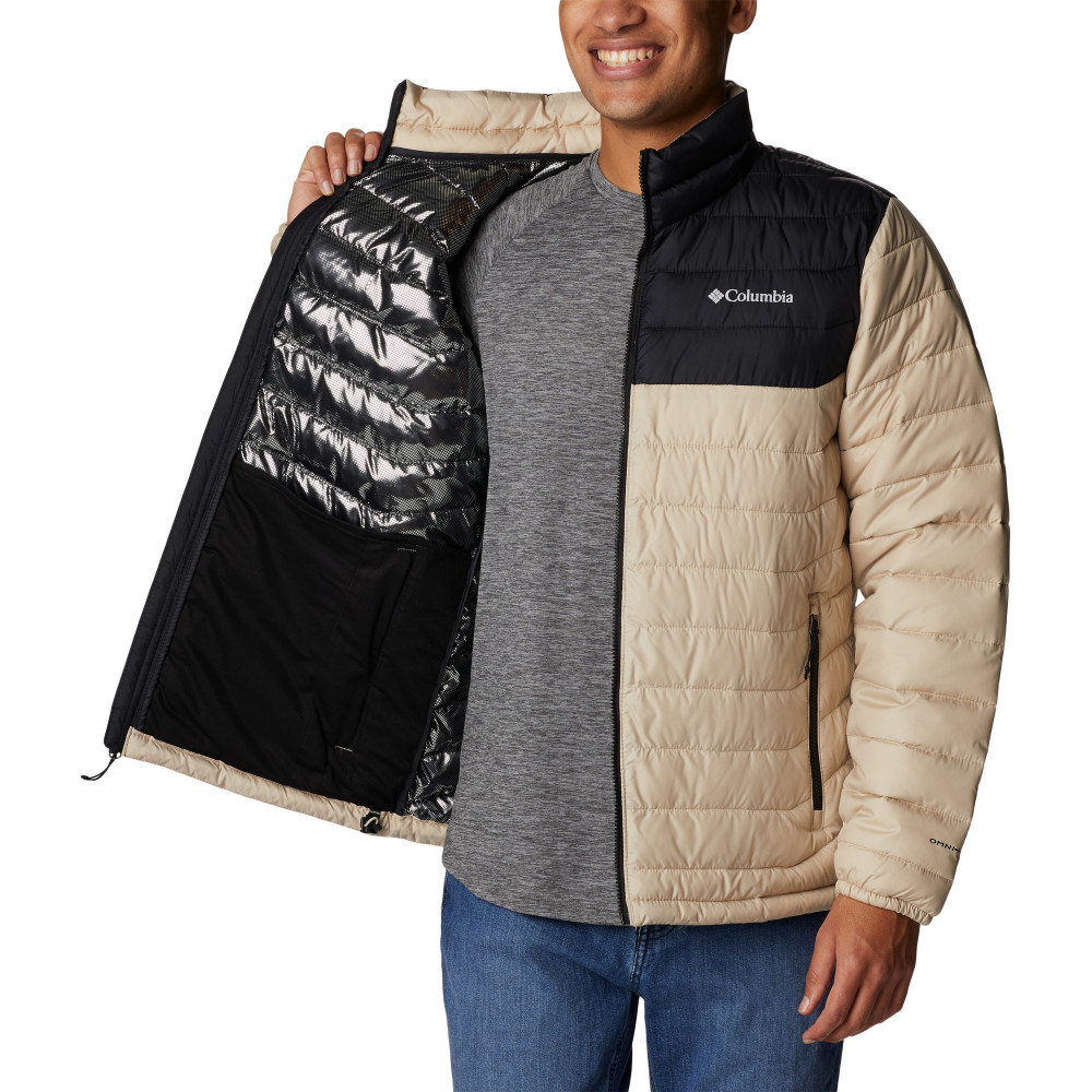 Куртка утепленная мужская Columbia Powder Lite Jacket бежевый - фото 5 - id-p194522915
