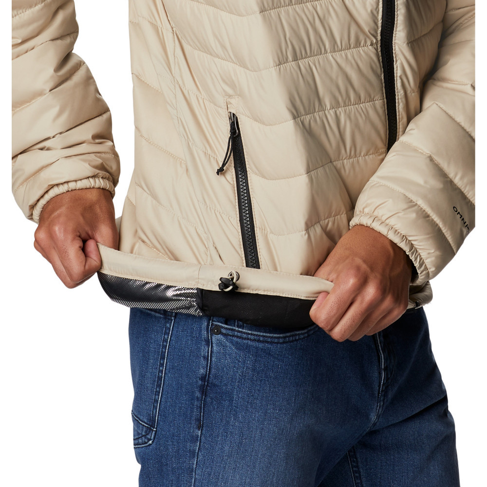 Куртка утепленная мужская Columbia Powder Lite Jacket бежевый - фото 7 - id-p194522915