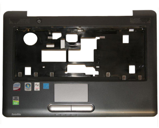 Верхняя часть корпуса (Palmrest) Toshiba Satellite A300, черная (с разбора)