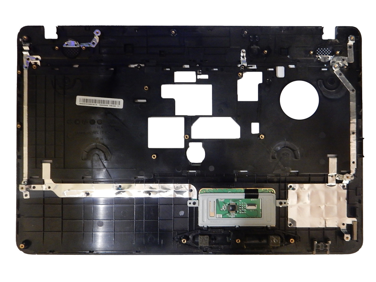 Верхняя часть корпуса (Palmrest) Toshiba Satellite C650, черная (с разбора) - фото 2 - id-p195866772