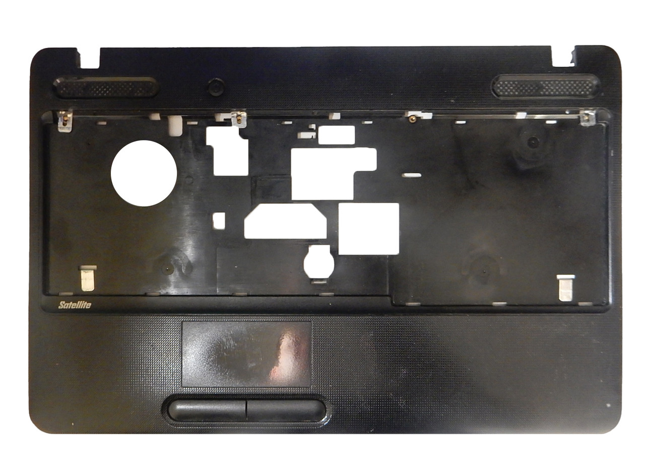 Верхняя часть корпуса (Palmrest) Toshiba Satellite C650, черная (с разбора)