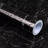 Нанопленка защитная самоклеющаяся (фольга-стикер) алюминиевая 300х60 см, фото 3