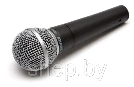 Микрофон проводной Shure SM58 с держателем - фото 2 - id-p195910685