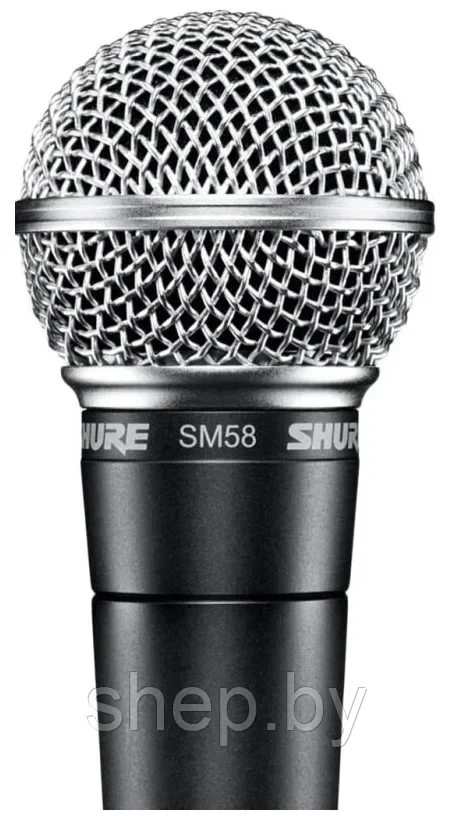 Микрофон проводной Shure SM58 с держателем - фото 4 - id-p195910685