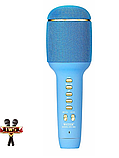 Беспроводной микрофон караоке Wster WS-900 , цвет : голубой ,розовый ,хаки, фото 4