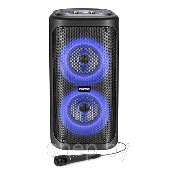 Колонка портативная SmartBuy MY DISCO, 50Вт, BT, MP3, FM, ДИСКО-RGB, проводной микрофон (SBS-5350) NEW!!! - фото 2 - id-p195960454